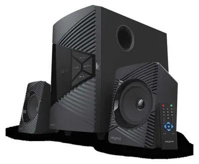 Image de CREATIVE LABS Creative Labs SBS E2500 30 W Black 2.1 channels