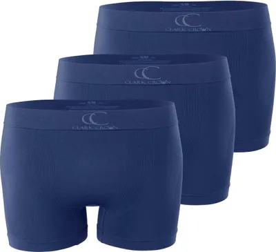 Produktbild von Clark Crown® Boxershorts-Pant 3er Pack Seamless S/M marineblau