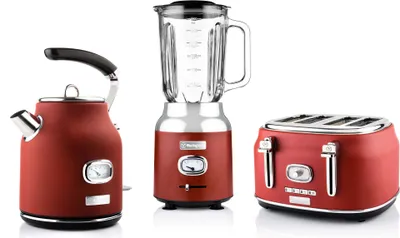 Produktbild von Westinghouse TOMIKO 2 - Frühstücks-Set Retro - rot