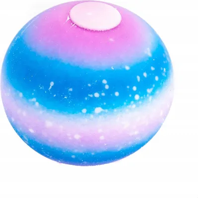 Produktbild von Antistress Ball Galaxy - Weltraum Design Quetschball Fidget Toy für Konzentration