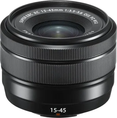 Zdjęcie produktu dla Fujifilm Fujinon XC 15-45 mm F3.5-5.6 OIS PZ, Standardowy obiektyw zmiennoogniskowy, 10/9, 15 - 45 mm, Fujifilm X, Automatyczne ustawienie ostrości
