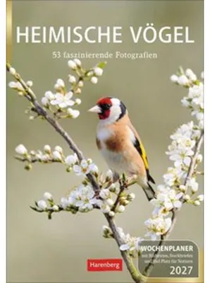 Obrázek produktu pro Heimische Vögel Wochenplaner 2027 - 53 faszinierende Fotografien