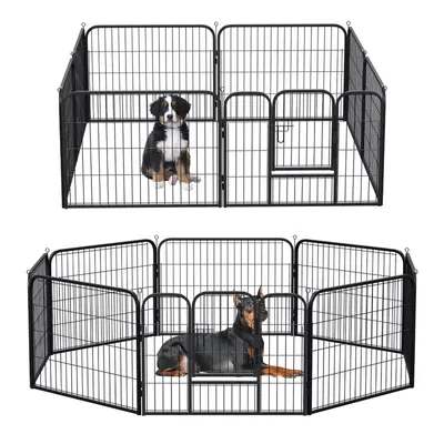 Image de Yakimz Parc pour chiots avec toit Enclos pour chiots Cage pour petits animaux
