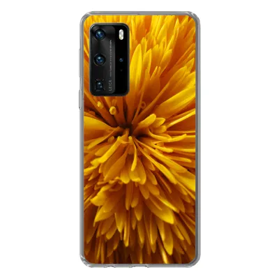 Produktbild von MuchoWow® Handyhülle Schutzhülle Hülle für Huawei P40 Pro Löwenzahn - Gelb - Abstrakt Silikon Softcase Handy Hülle - Schutz