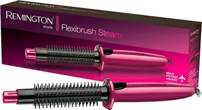 Obrázek produktu pro Remington CB4N, Kartáč na horký vzduch, Pára, Knoflíky, Růžová, Černá, AC, 330 mm