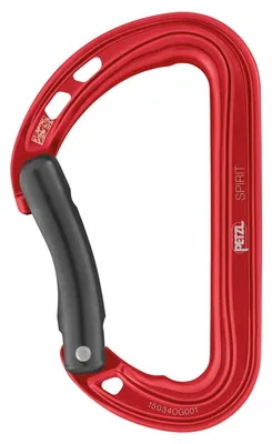 Immagine prodotto di Petzl Spirit Moschettone Rosso Rosso Taglia Unica