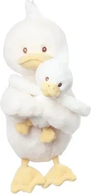 Produktbild von Bukowski Ente Quack mit Baby 25 cm Plüschente