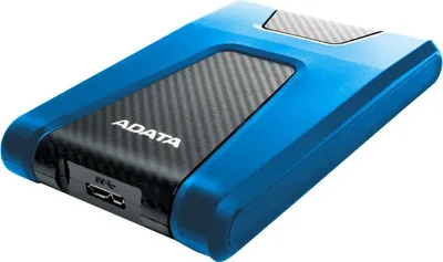Produktbild von ADATA AHD650-2TU31-CBL, 2 TB, 2.5", 3.2 Gen 1 (3.1 Gen 1), Rot