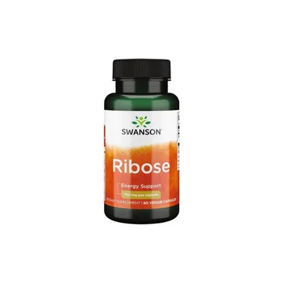 Produktbild von Ribose 750 mg 60 Veggie-Kapseln Swanson Health Products