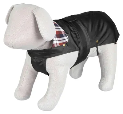 Produktbild von TRIXIE 30501, Hund, Mantel, S, Schwarz, Nylon, Einfarbig