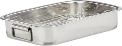 Produktbild von relaxdays 10023739_58 relaxdays Bräter   silber