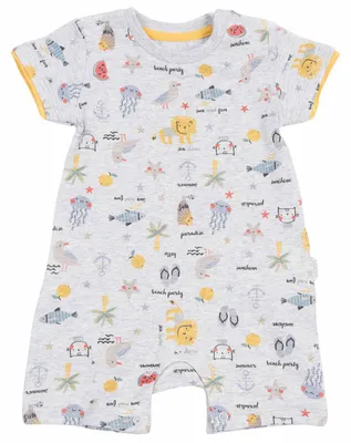 Produktbild von Baby-Kurzoverall Baumwolle Summer Ti - 1-3M - 56CM - Mehrfarbig | by Kitikate