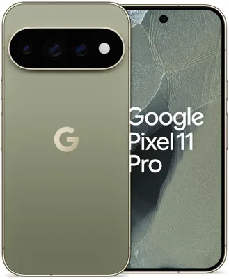 Immagine prodotto di Google Pixel 11 Pro, risoluzione 1280 x 2856 pixel, 16 GB di RAM, 512 GB di memoria interna, fotocamera da 50 MP, sistema operativo Android 17, colore: verde oliva