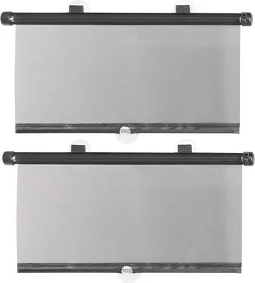 Produktbild von KFZ Sonnenrollo 2 x 45cm Seitenfenster Set 19447