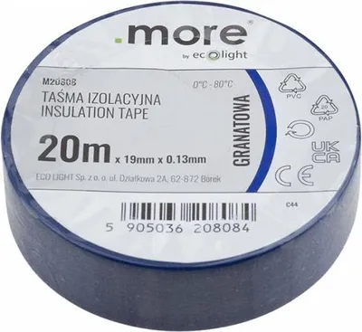 Produktbild von Isolierband 19mm x 0,13mm MARINEBLAU 20m