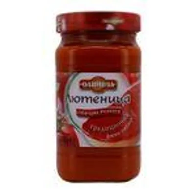 Olinesa Lutenica - Traditionelle Paprikapaste aus frischen Zutaten, 520 g
