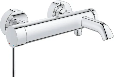 Produktbild von GROHE Essence, Badewanne & Dusche, Hebelgriffe, Metall, 1/2", Chrom