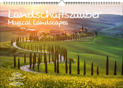Produktbild von Landschaftszauber Europa DIN A3 Immerwährender Kalender Landschaften und europäische Länder - Seelenzauber