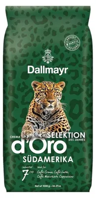 Zdjęcie produktu dla Kawa ziarnista Dallmayr Crema d'Oro Selection of the Year Hakuna Matata 1,0 kg