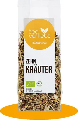 Produktbild von teeverliebt - 10-Kräuter  loser Kräutertee | 70 g
