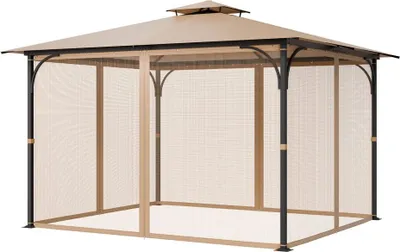Immagine prodotto di Zanzariera per padiglione - Rete di ricambio 275x340x220cm - Solo rete per zanzariera per padiglione