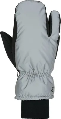 Produktbild von Horze Kinder Reflektierende 3-Finger Reithandschuhe, Schwarz, 6