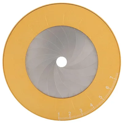 Productafbeelding van Cirkeltekenhulpmiddel Roestvrij Staal - Cirkelsjabloon - Verstelbare Diameter - 360 Graden Ringliniaal - Voor Ontwerp - Tekenhulpmiddel - Cirkelmal