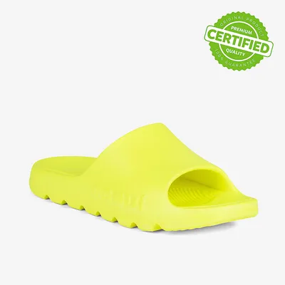 Produktbild von Coqui Herren Hausschuhe Modell lou Neonfarben Leicht Ergonomisch Anti-Rutsch-Sohle