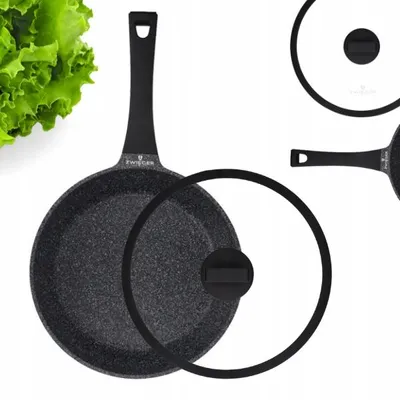 Produktbild von Zwieger Black Stone Pfanne 24 cm mit Deckel