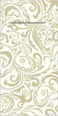 Produktbild von Airlaid Besteckservietten Lias in Champagner-Hellbraun, 40 x 40 cm, 75 Stück - Mank - Ornamente