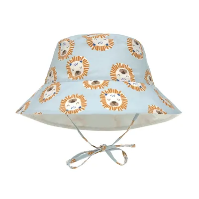 Produktbild von Sonnenhut Kinder (UV Schutz) - Löwe, Hellblau 50/51