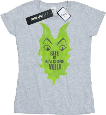 Produktbild von Disney - "The Descendants She Is Watching" T-Shirt für Damen BI17667 (S) (Grau)