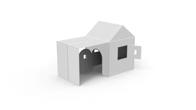 Immagine prodotto di EDUPLAY 110512 Casetta per giochi rialzata
