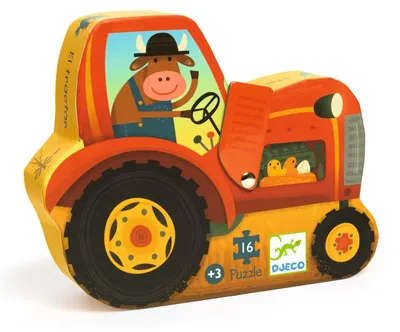 Obrázek produktu pro Puzzle Traktor, Djeco
