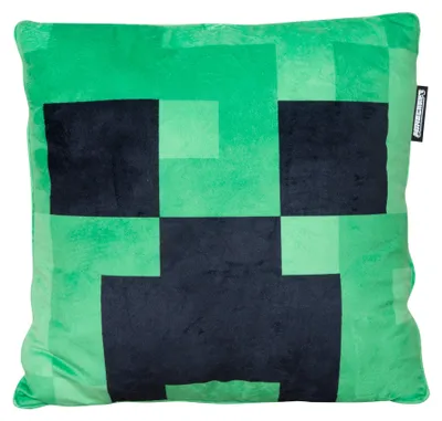 Image de Coussin - 38 x 38 cm - Vert - Noir - Velours