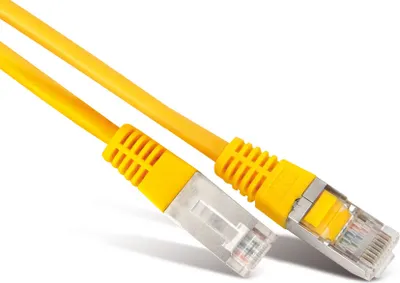 Image de Câble patch cat. 5e SF/UTP jaune 2m