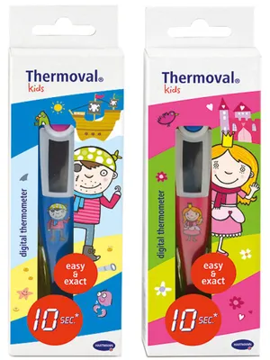 Productafbeelding van Thermoval Thermoval Kids Digitale Koortsthermometer (1 stuk)
