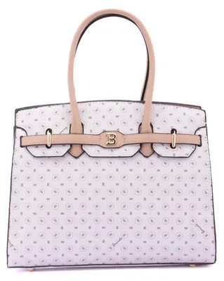 Produktbild von Damenhandtasche aus Kunstleder mit Reißverschluss und verstellbarem Schultergurt, 30x25x10 cm
