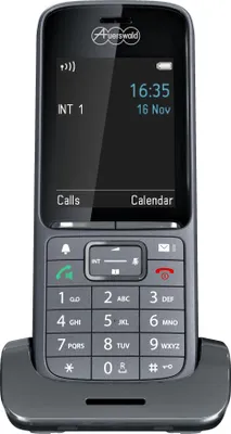 Image de Auerswald COMfortel M-720 - Schnurloses Erweiterungshandgerät - DECT\GAP - Dark Titanium (90242)