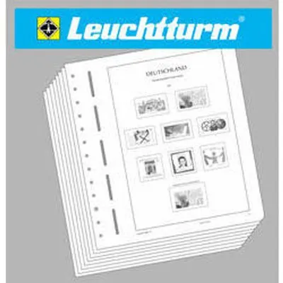Produktbild von LEUCHTTURM Vordruckblätter Deutschland Lokalpost 1945-1946