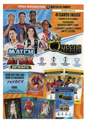 Image de Multipack karet CHAMPIONS LEAGUE 2024/25 Update 5