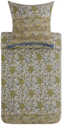 Bettwäsche-Set Tigullio, Mako-Satin, 100% Baumwolle, 155x220+80x80