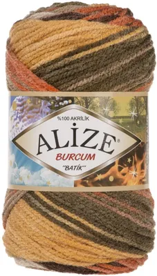 Produktbild von Alize Burcum Batik 6060 Strickgarn
