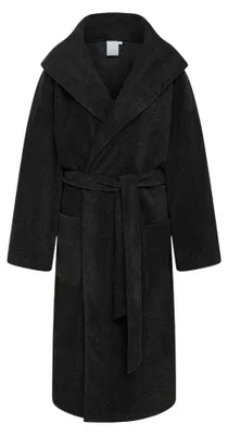Productafbeelding van CCDK Copenhagen - "Lisa" ochtendjas voor dames, fleece GT31919 (maat S-M) (donkergrijs gemêleerd)