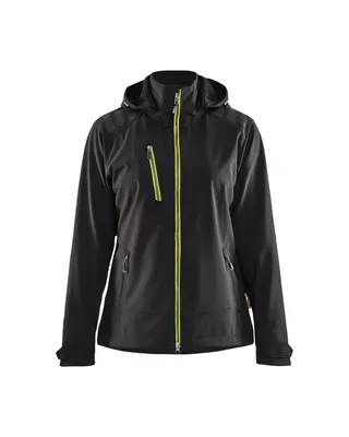 Produktbild von Blakläder® Damen Softshell Jacke 4719 2513 in div. Farben, Farbe:schwarz, Größe:L