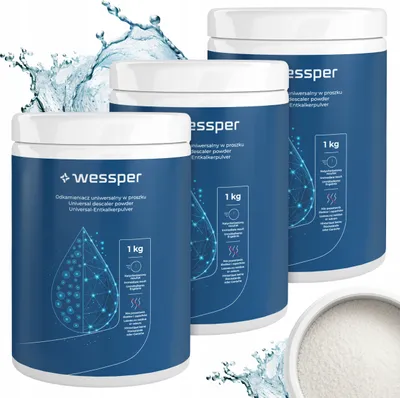 Zdjęcie produktu dla Wessper Proszek do odkamieniania uniwersalny 3 kg - Do pralki, czajnika, zmywarki