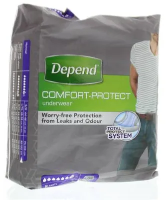 Productafbeelding van Depend Pants men normal maat L/XL (9 stuks)