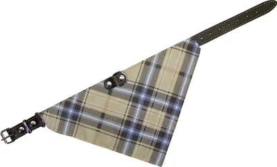 Produktbild von Nobby Halsband mit Tuch braun, Länge: 35 cm