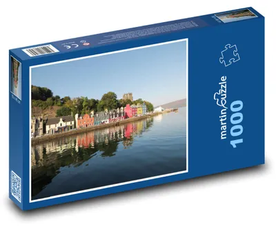 Zdjęcie produktu dla Puzzle 1000 Tobermory - Szkocja, port - martinpuzzle