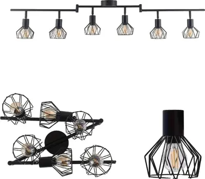 Obrázok produktu pre Luster, moderný štýl, jednoduchá inštalácia, bez žiarovky, 6 hláv